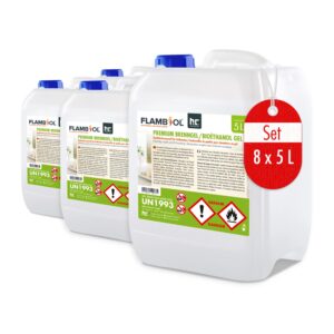 Flambiol Premium Brenngel 8 x 5l