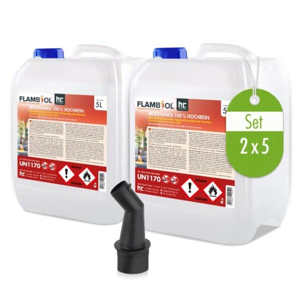 Flambiol Bioethanol 100% Hochrein 2 x 5l