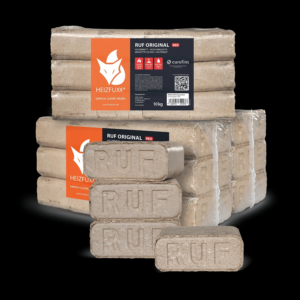 Heizfuxx Holzbriketts Ruf Original Red 10kg x 3 Gebinde 30kg