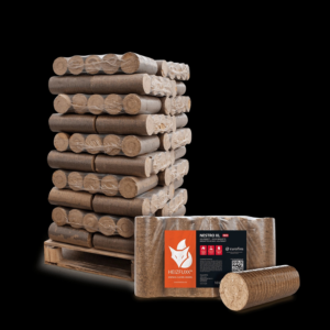 Heizfuxx Holzbriketts Nestro Xl Red 10kg x 30 Gebinde 300kg Palette