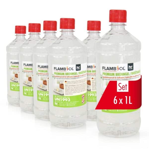 Flambiol Premium Brenngel 6 x 1l