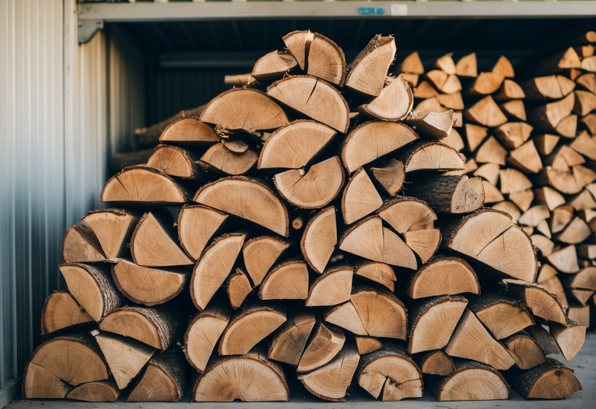 Brennholz richtig lagern: Tipps zur optimalen Lagerung