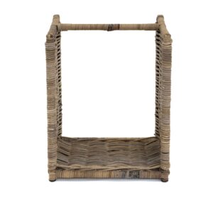 Westmann Rattan Kaminholzkorb Costa Natur 40x36x50 cm