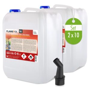 Flambiol Bioethanol 100% Hochrein 2 x 10l